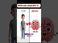 Download Lagu Brain vs You (When Your Phone hits 1%....) #psychology #BrainVsYou #relatable #vs #debate