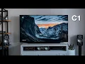 LG C1 OLED 77 Unboxing Setup First Impressions
