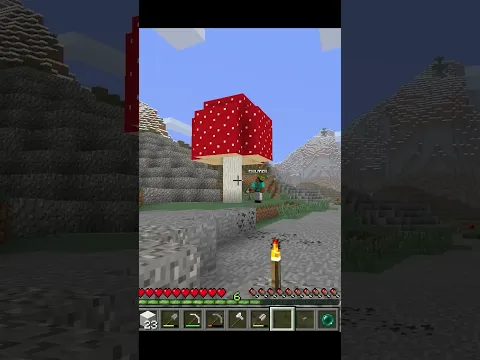 Jamur Metah di Minecraft Berbahaya?? - Shorts Creepypasta