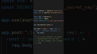 Node js JWT Authentication