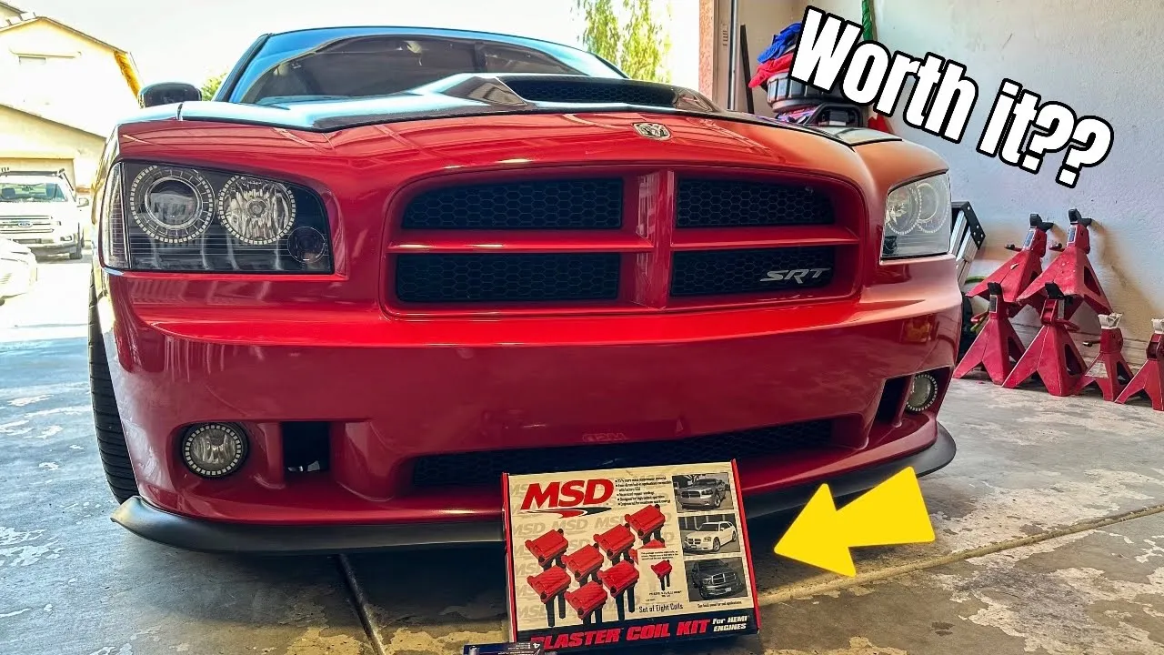 MSD High Performance Coil Packs Did This to my 6.1 Hemi! **INSTALL AND TEST DRIVE**
