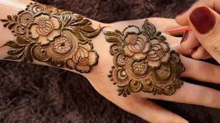 Mehndi Design for Women Latest Design | Simple Beautiful Aesthetic Mehndi Design for Hand #henna 