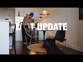 Loft Update New Dining Table Tidying up Movie Night calming relaxing
