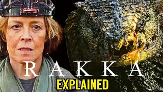 rakka grotesque reptilian mind controlling creatures klum explored blomkamps lost short 