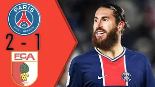 psg augsburg 2 1 2021 