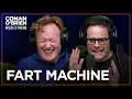 Bill Hader Recalls Perfect Fart Prank From Collateral Damage Set Conan O Brien Needs A Friend