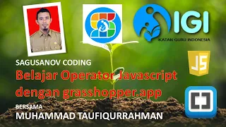 Belajar Operator Javascript dengan Grasshopper app