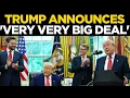 Download Lagu Trump LIVE | Trump's 'VERY VERY BIG' Announcement; White House Strikes First Trade Deal | US News