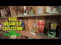 HUGE JIM BEAM DECANTER COLLECTION Estate sale full of vintage items