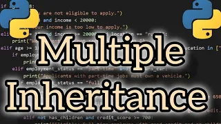 Multiple Inheritance in Python Object-Oriented Programming OOP