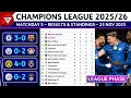 🔵[MD5] HASIL \u0026 KLASEMEN UCL HARI INI | Tabel Poin Liga Champions UEFA 2025/26 - 25 Nov 2025