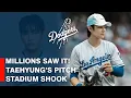 Download Lagu Millions Witnessed Taehyung’s Pitch That Shook Dodgers Stadium