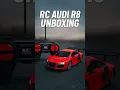 Epic RC Audi R8 Toy Car Unboxing \u0026 Crash! | Cinematic Driveaway to Slo-Mo Smash 💥 #Shorts #RcCar