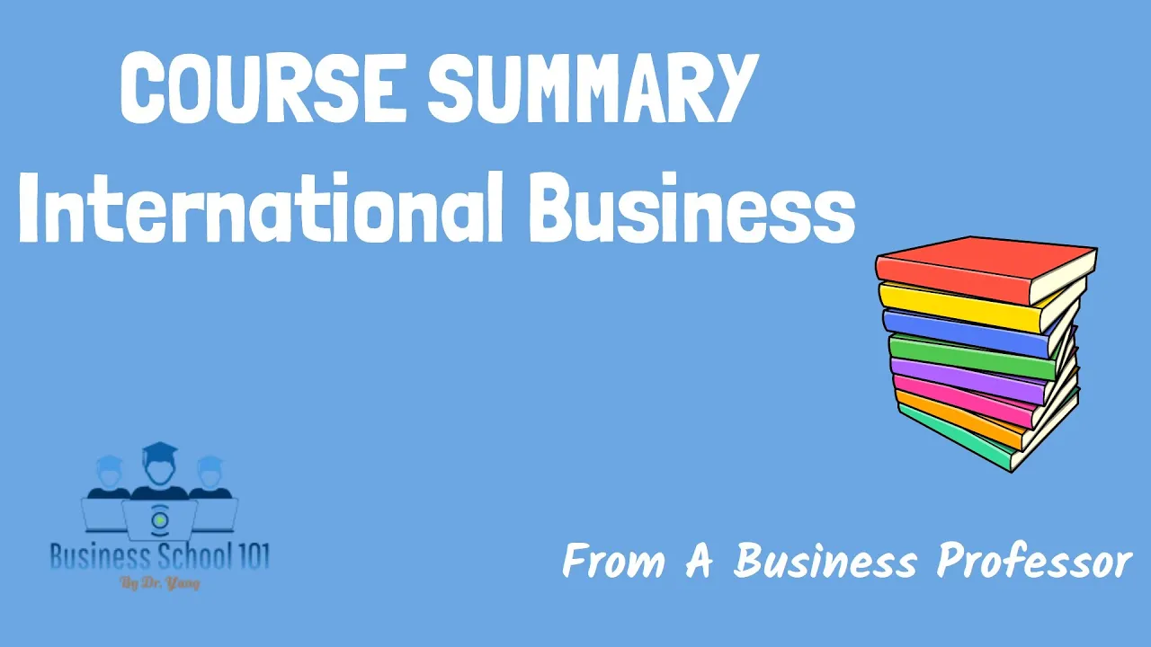 Course Summary | International Business