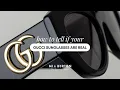 How To Tell If Your Gucci Sunglasses Are Real