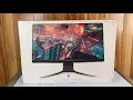 Alienware AW2521HFL 25inch Gaming Monitor Unboxing
