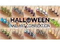 Halloween Nail Art Compilation 12 Designs Perfect For Short Nails