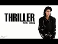 Lagu Thriller - Michael Jackson (lyrics)