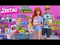 Download Lagu Barbie \u0026 Ken Doll Family Shopping for New School Supplies