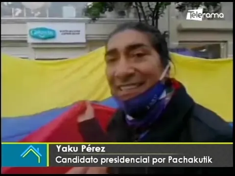 Continúan marcha por la paz en democracia del Movimiento Pachakutik