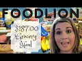 186 94 Food Lion Grocery Haul Weekly Haul Meal Plan Countertop Basket Review