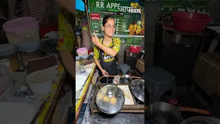Tilak Nagar Market ki ye sundar ladki khila rahi hai Garma-Garam Appe ka Tasty Combo! 😍🔥