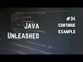 Java Continue Example
