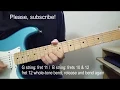 Lagu Jumpin' at Shadows (Gary Moore version) - Guitar Lesson