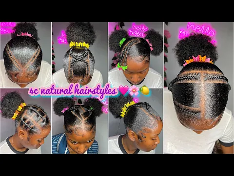 Download MP3 🍏🍋🍡BEST 4c natural HAIRSTYLES + 𝐒𝐥𝐚𝐲𝐞𝐝 edges 🩵 /NEW TRENDY NATURAL hairstyles 🍏🦋