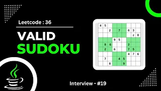 Valid Sudoku Leetcode 36 Java Tamil