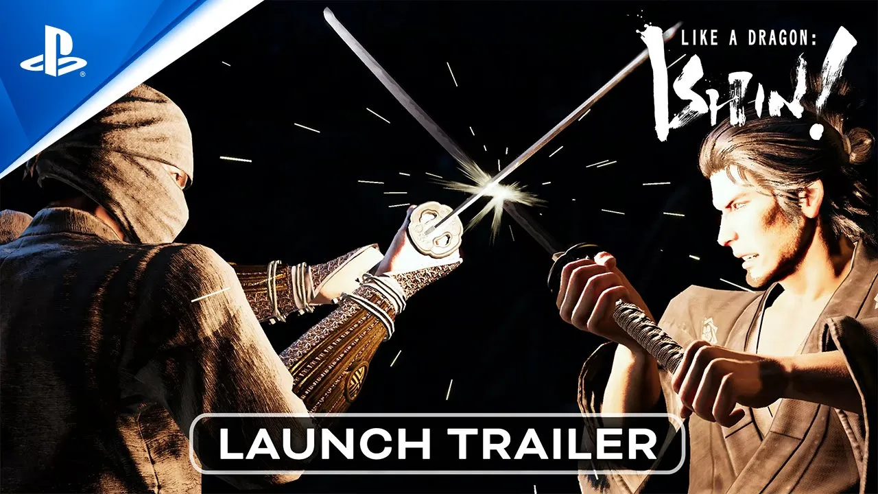 Like a Dragon: Ishin! – Bande-annonce de lancement | Jeux PS5 et PS4