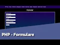 Kurs zur Webentwicklung - PHP Formulare