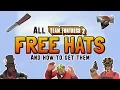 TF2 FREE HATS 2025 - Every Free Hat How To Unlock Them
