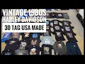 Huge collection lot of 3D Emblem Harley Davidson Vintage shirts from the 1980 s Rare