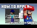 How To Apply Customizable Player Models Skins Minecraft Customizable Player Model Mod