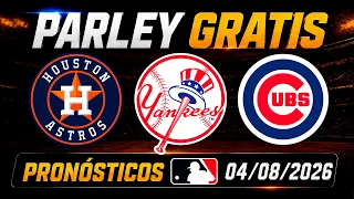 MLB PREDICTIONS AUGUST 4 PICKS FREE PARLAY