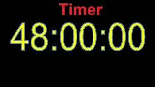 48 Hour Timer 48 Hour Countdown 48 Stunden Countdown Timer 48h Timer 