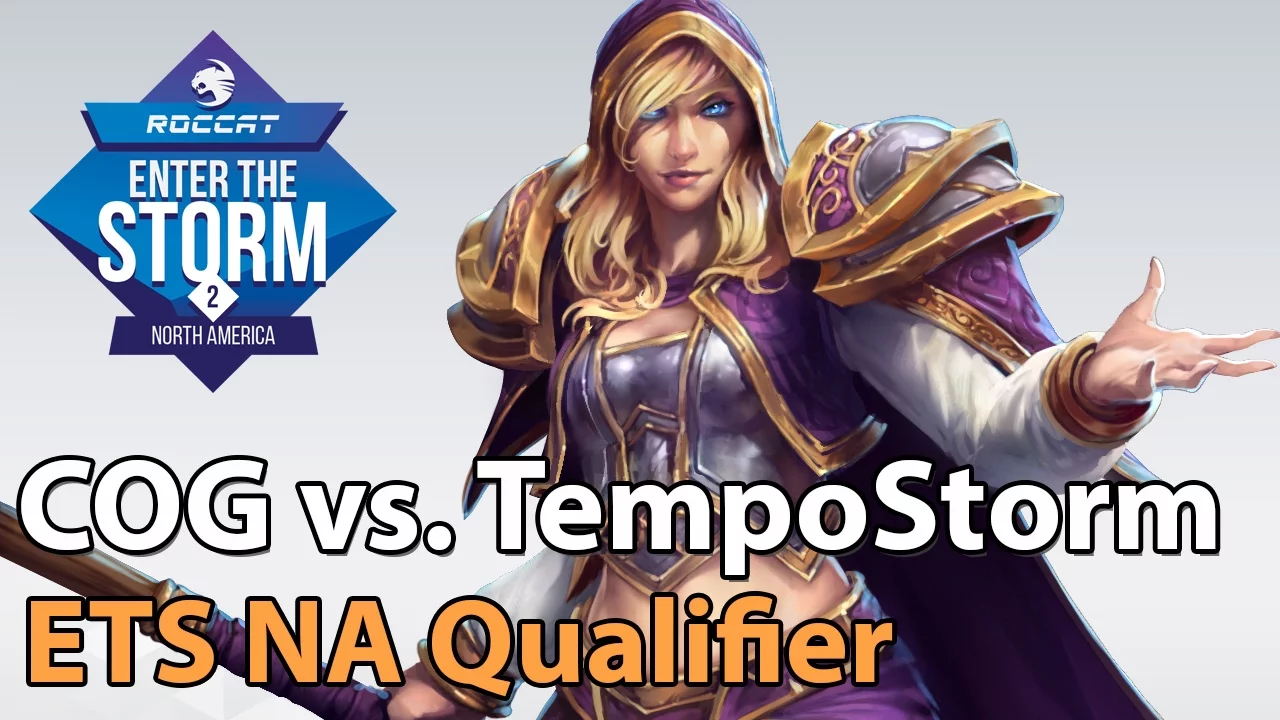 ► Heroes of the Storm Pro Gameplay: TempoStorm vs. Cognitive - ETS NA Qualifier