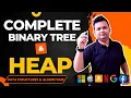 Understanding Complete Binary Tree CBT Heap Max Heap Insertion and Deletion Data Structure