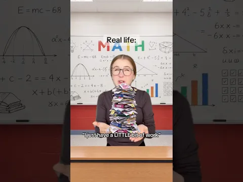 School in movies vs in real life #comedy #skit #relatable
