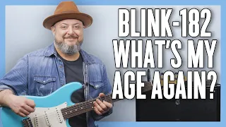 Blink-182 What's My Age Again Guitar Lesson + Tutorial