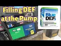 Diesel Exhasut Fluid at the Pump vs BlueDef Jugs Chevy Silverado 2500 Duramax Custom