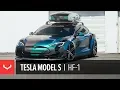 Tesla Model S Signature Customs Vossen Hybrid Forged HF-1 Wheels