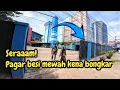 MAKIN NGERI❗️PAGAR BESI MEWAH AKAN KENA BONGKAR❗️PERINGATAN SP3❗️#kdm 