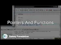 Pointers and Functions Computer Science Lecture Sabaq pk