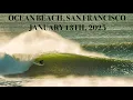 PERFECT surf at OCEAN BEACH SAN FRANCISCO