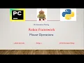 Python Robot Framework Part 15 How to Perform Mouse Operations in Robot Framework Telugu