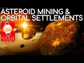 Asteroid Mining Orbital Settlements