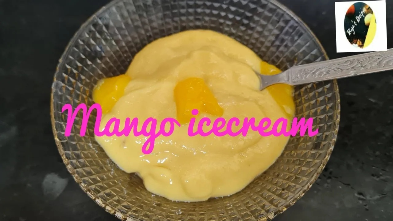 Mango Cup ice Cream Without Mixer or Machine | Delicious Mango Cup Ice Cream | Yummy