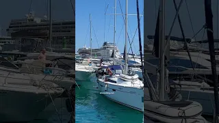 #boatcrash #crash #sailing #skipper #captain #sailboat Rent a good skipper 🫣😲🎯